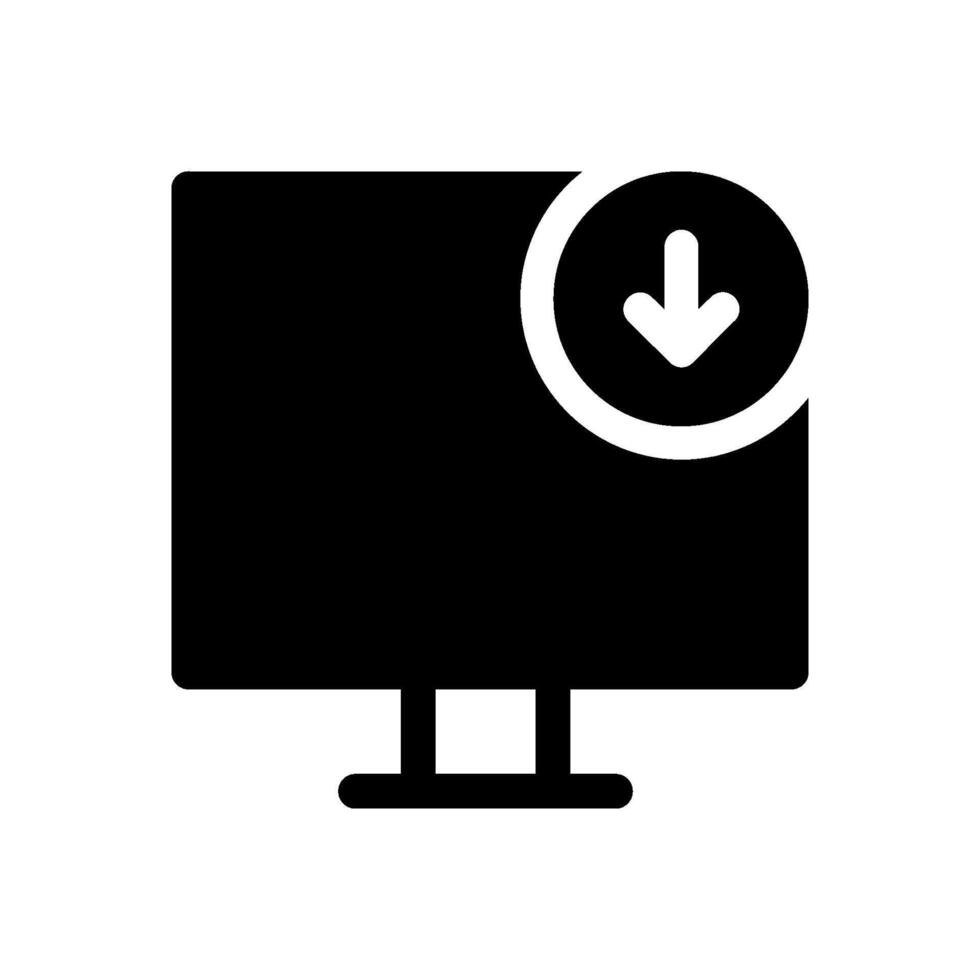 install app computer icon vector
