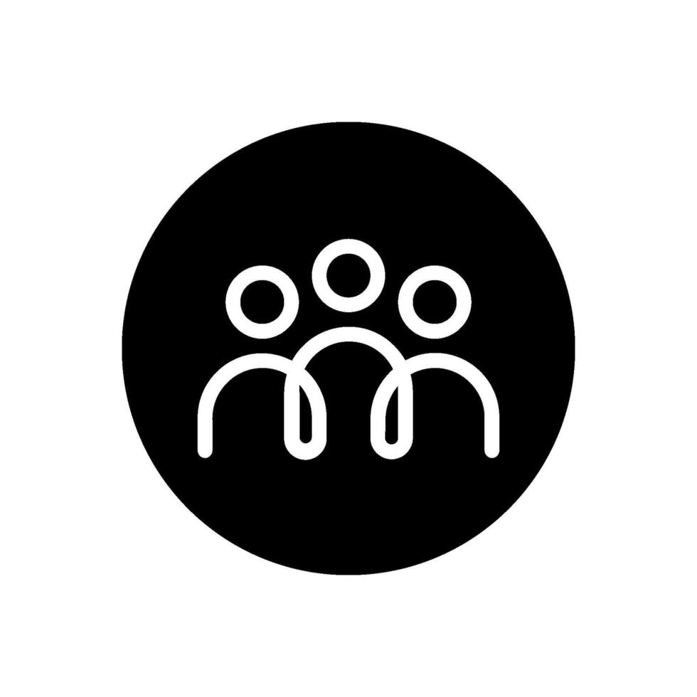 community icon, team leader icon vector