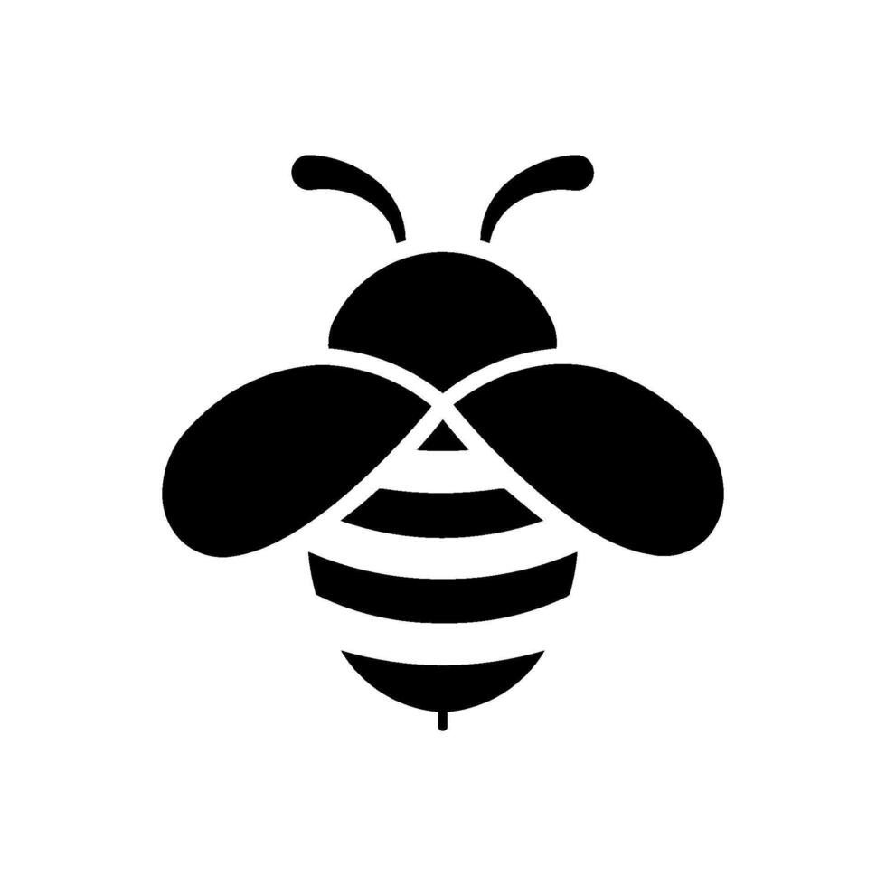 Bee icon design template vector