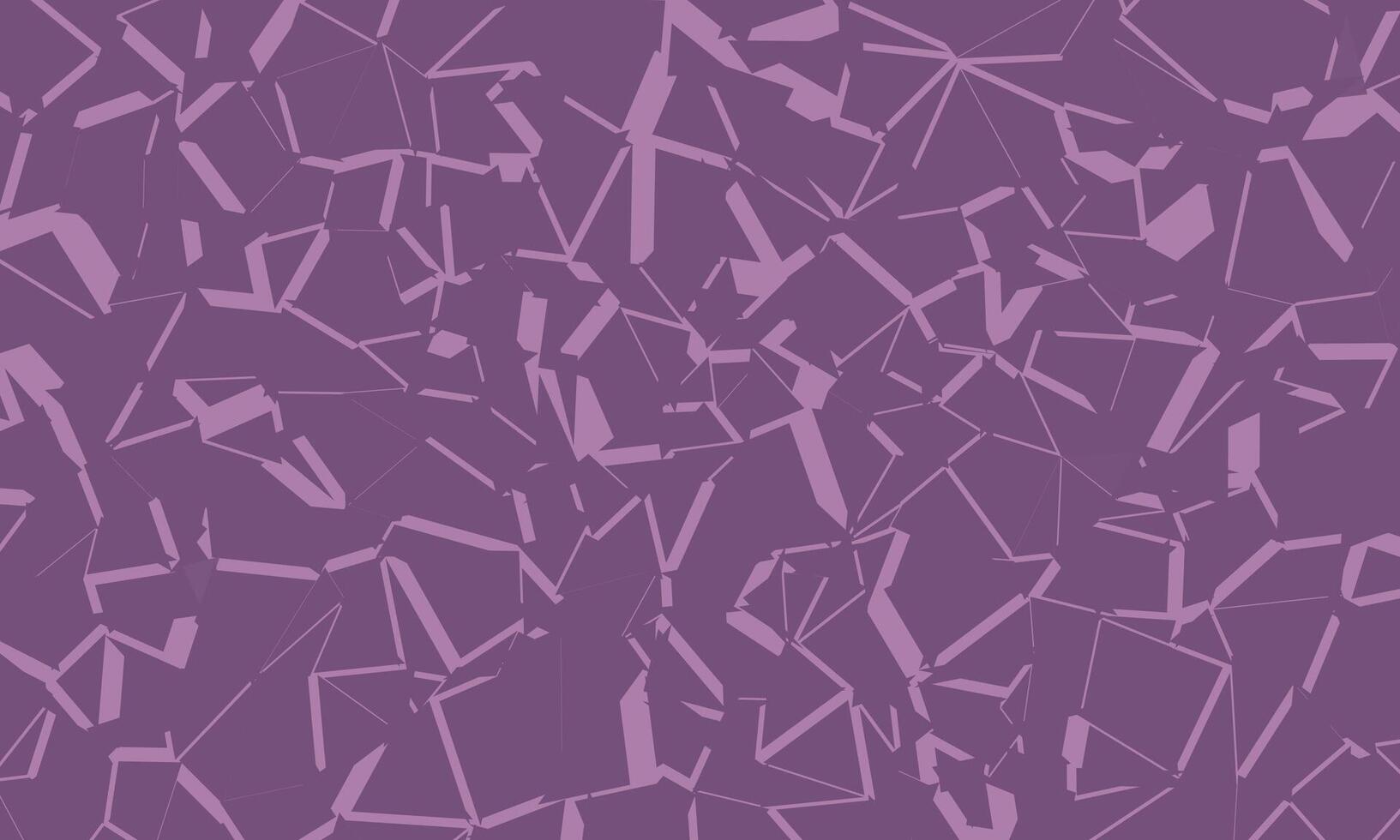 Decorative colored chaotic line pattern. Purple abstract background with polygons. vector