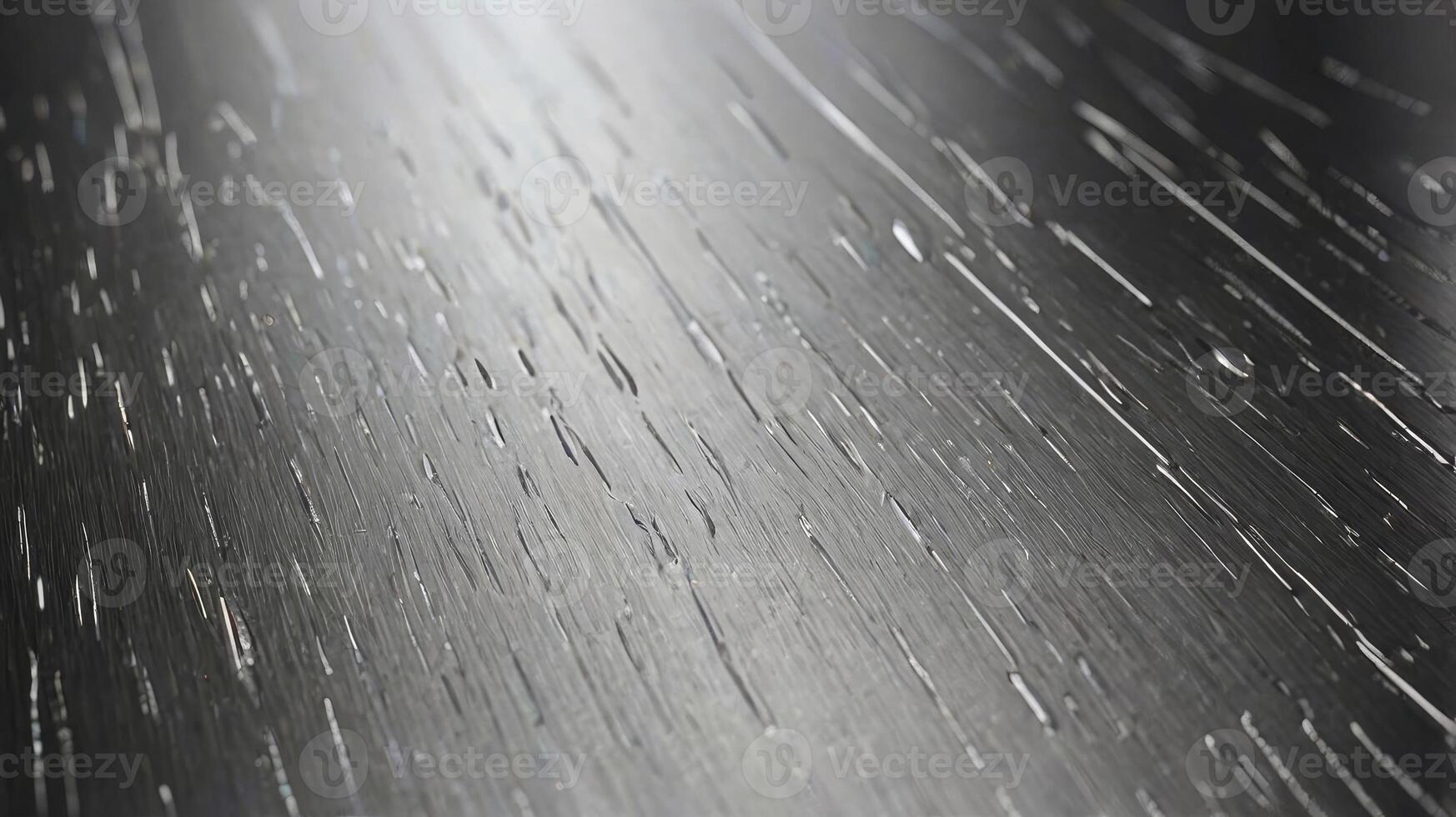 Old metal surface with scratches as background, closeup photo