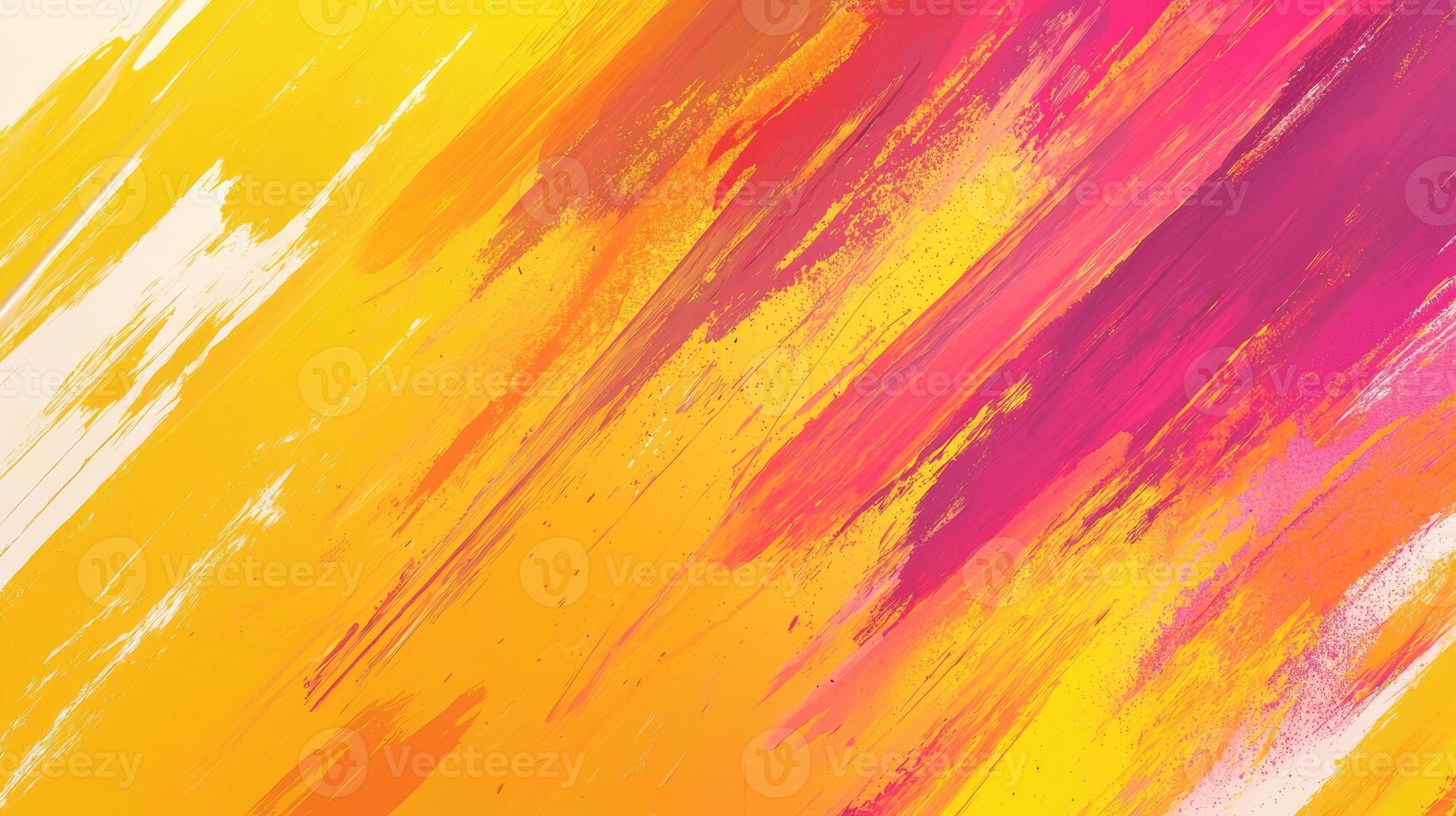 Abstract Warm Hues Paint Strokes Background photo