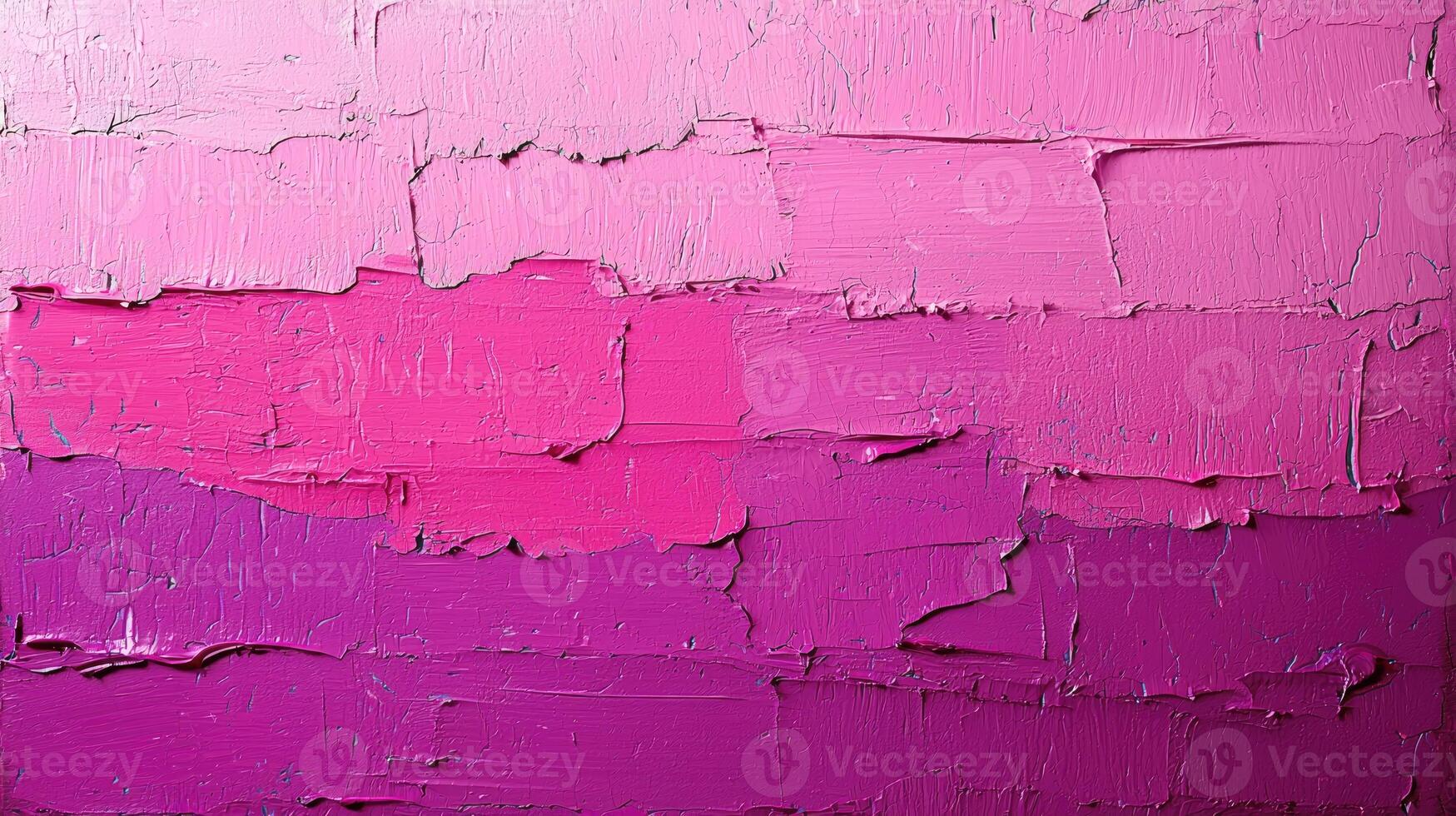 Abstract Pink and Purple Impasto Painting photo
