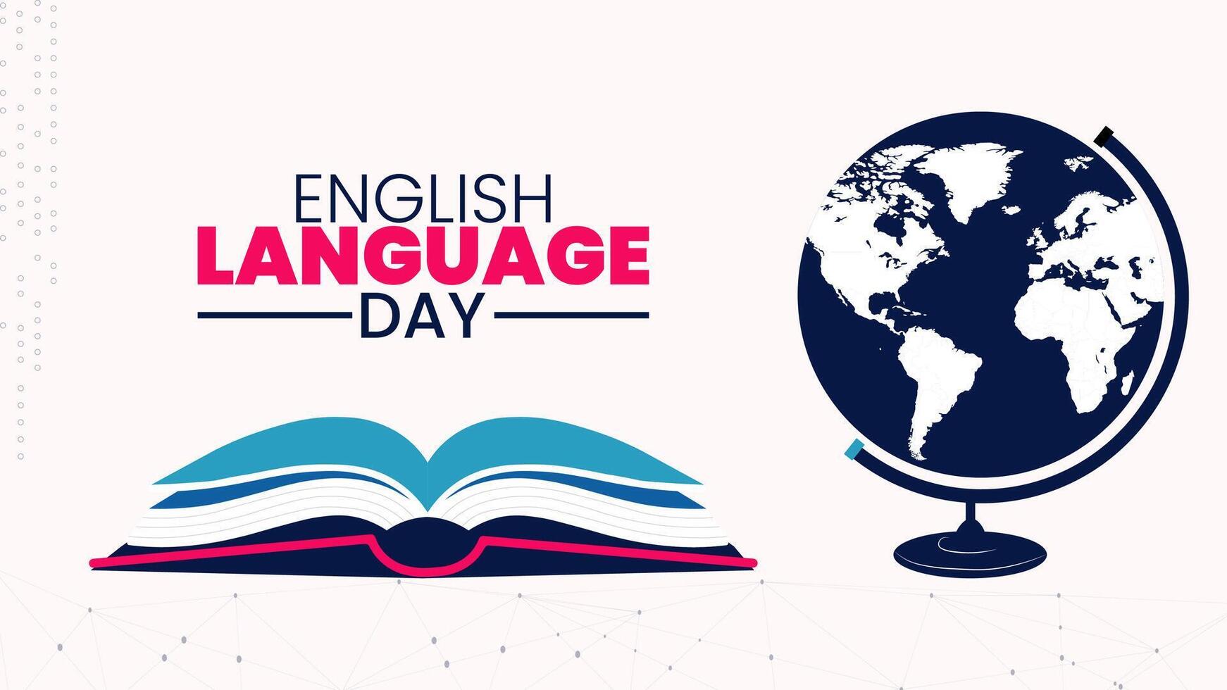 The Beauty of English, Language, Culture, and Connection vector