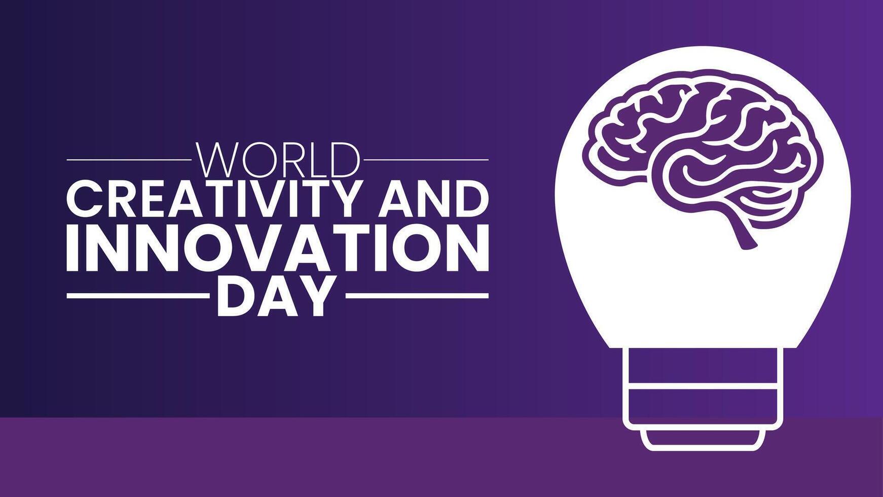 World Creativity Day, Transforming Ideas into Reality vector