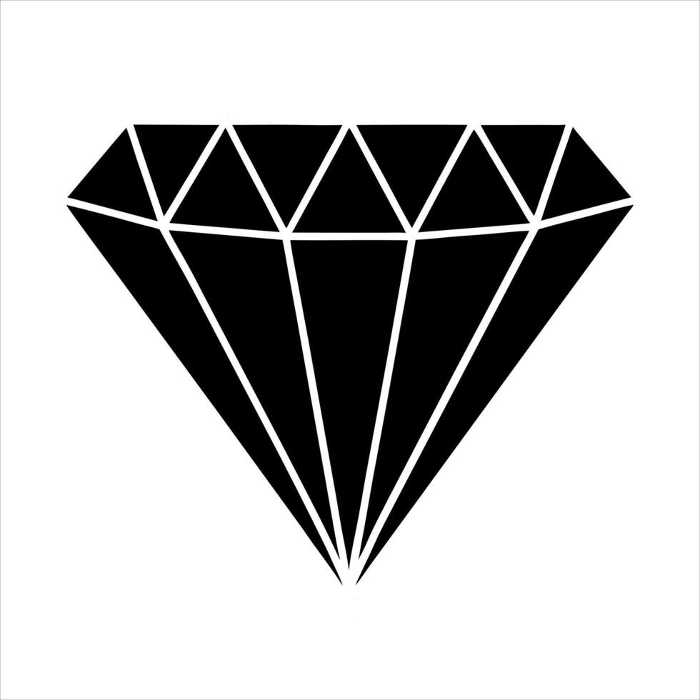 diamond icon illustration vector