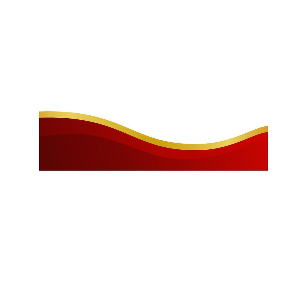 Luxury Red Gold Border Certificate Design vector