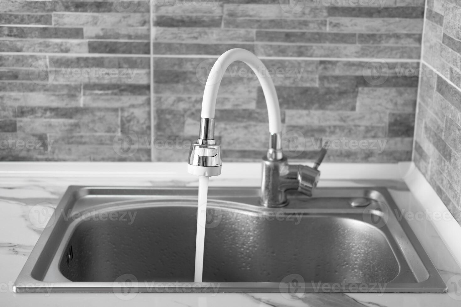 of tap water in the kitchen photo