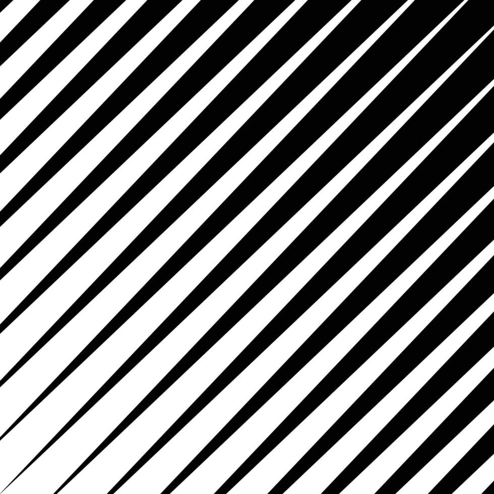 A black and white diagonal line pattern vector