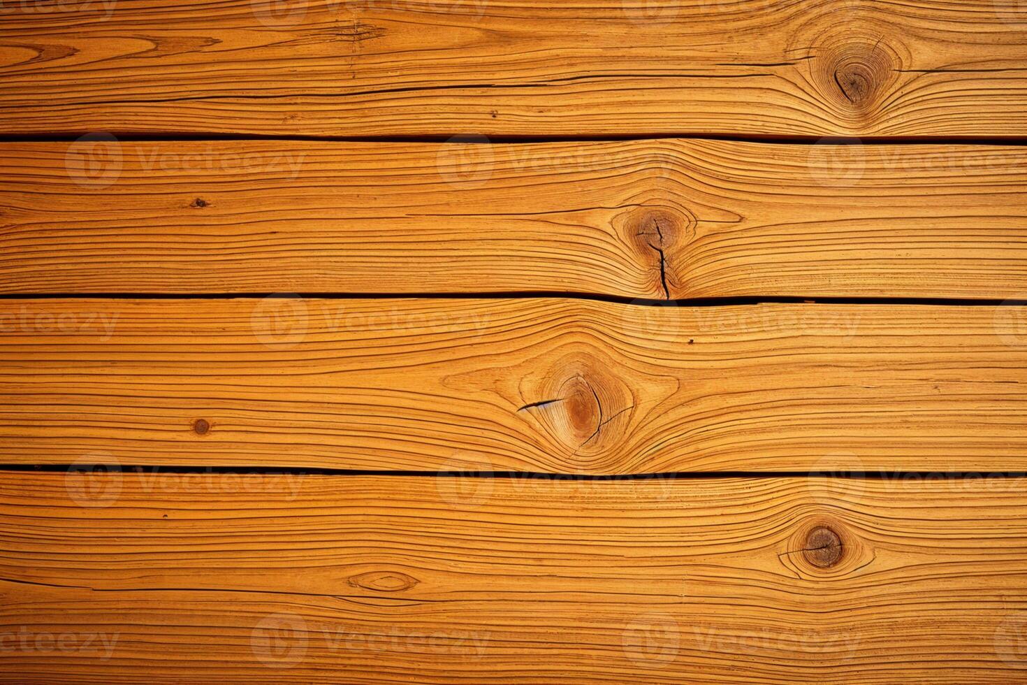 Golden Wood Planks Knots, Grain Texture Background, Surface Design Rustic Natural Lumber photo