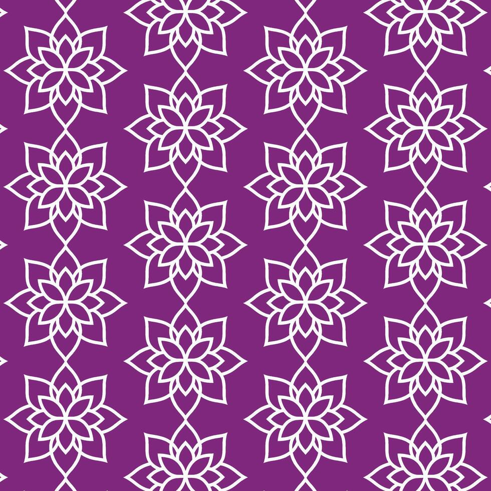 seamless islamic arabic geometric pattern minimal art vector