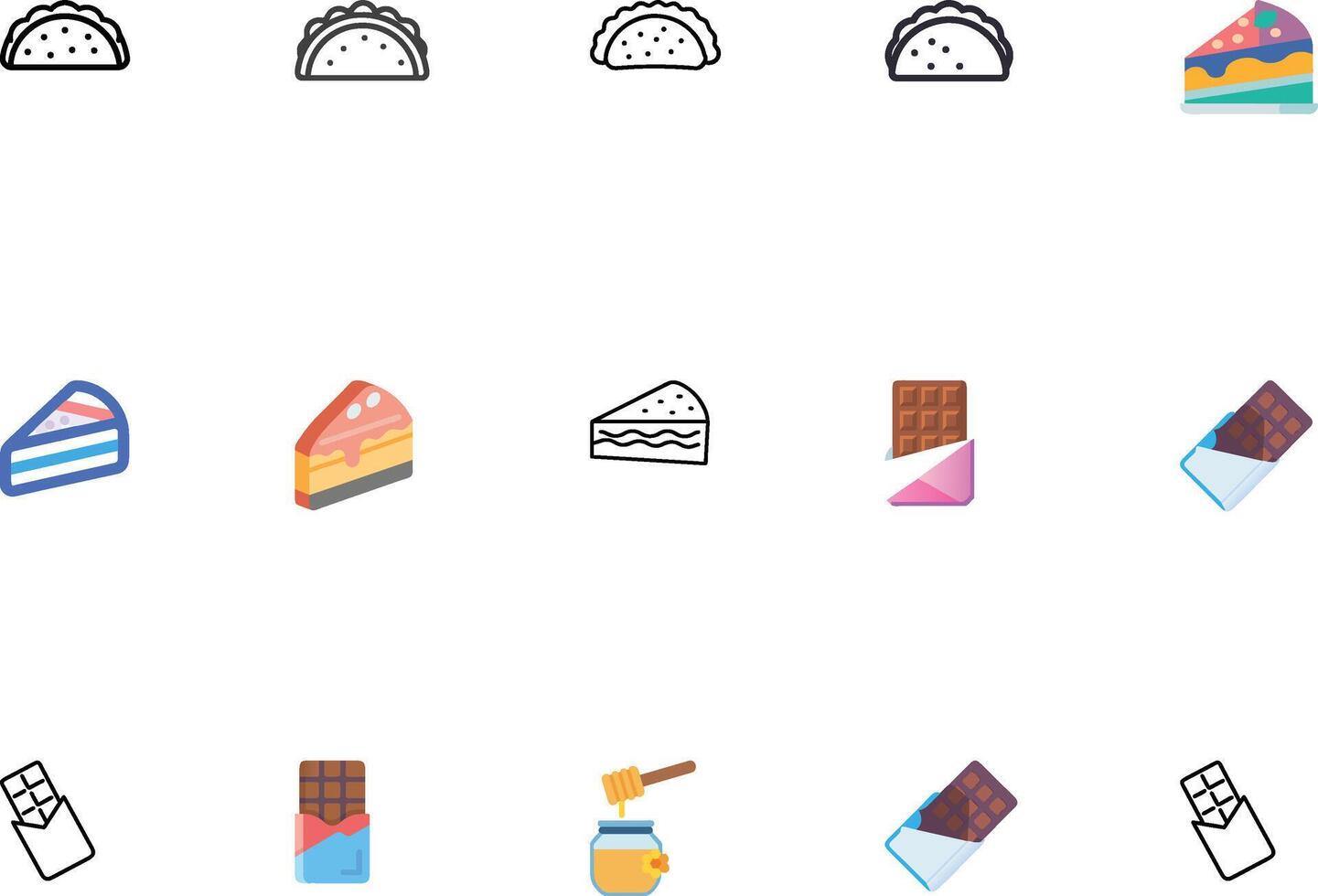 Tasty Culinary Symbols for Branding vector