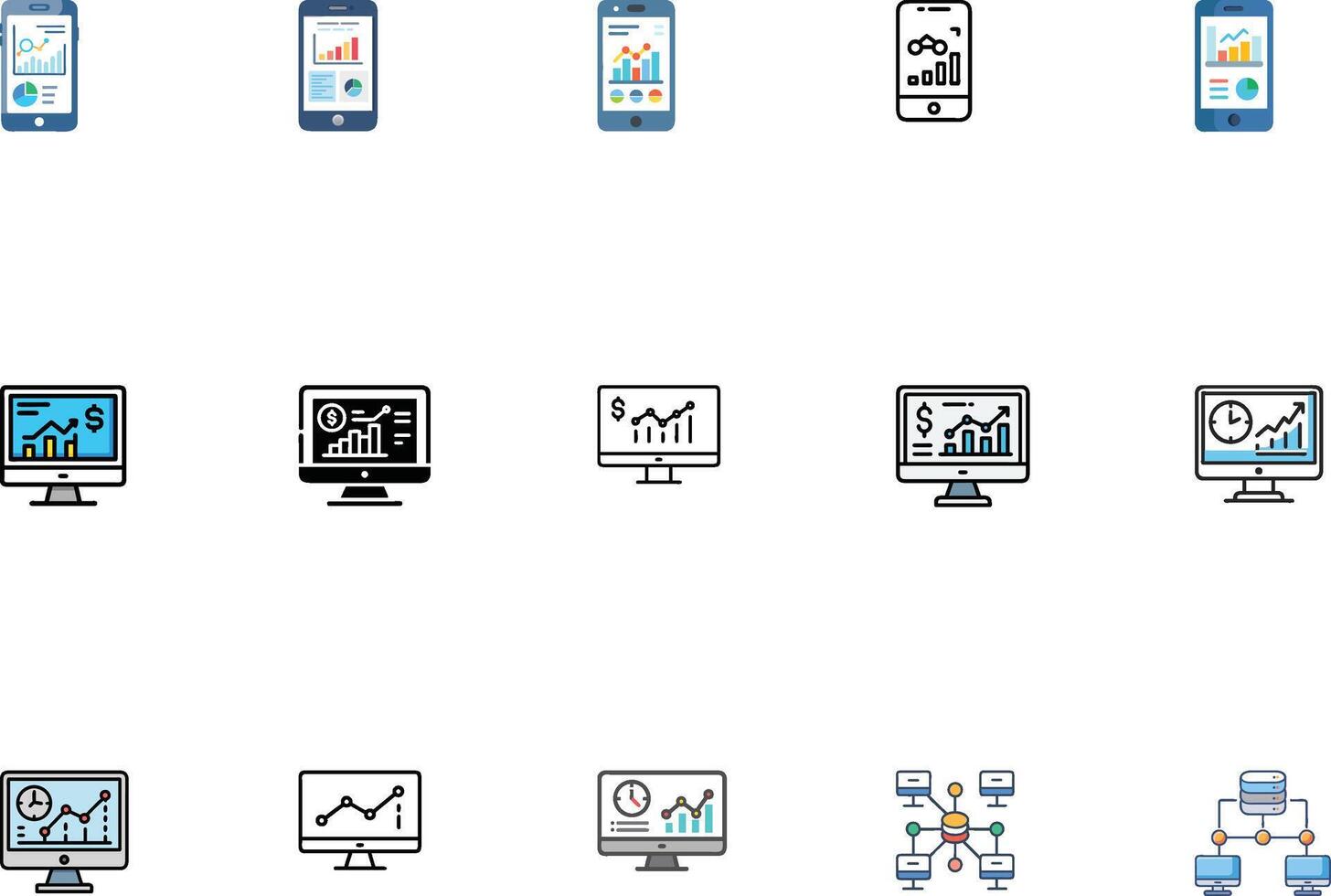 The Complete Data Analysis Journey Techniques Insights and Visualizations vector