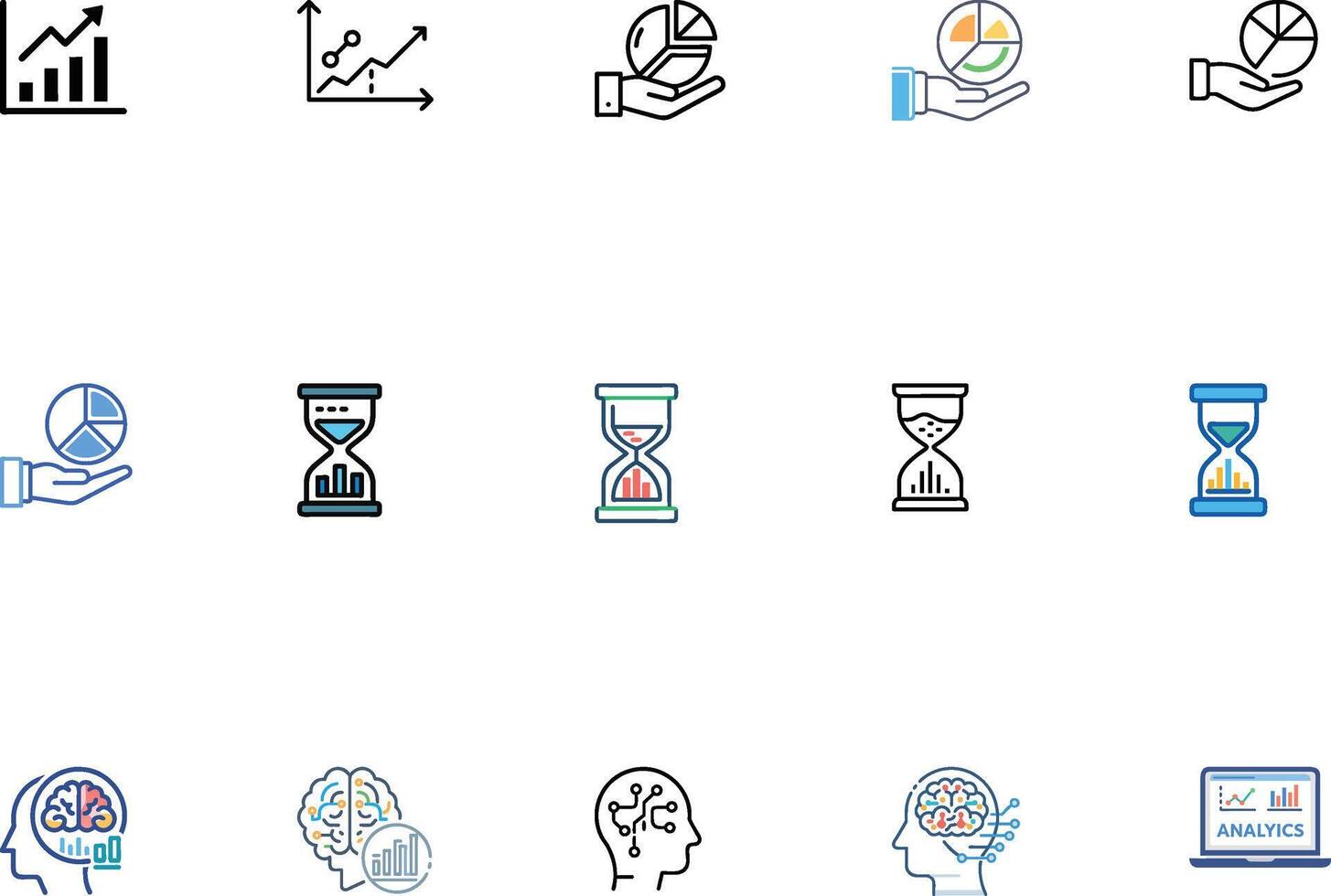 Data Analysis Essentials Techniques Insights and Visualization Tools vector