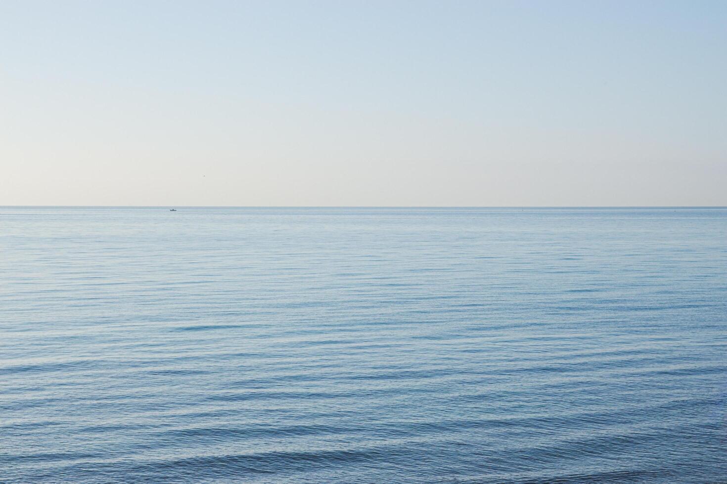 yacht in the sea photo