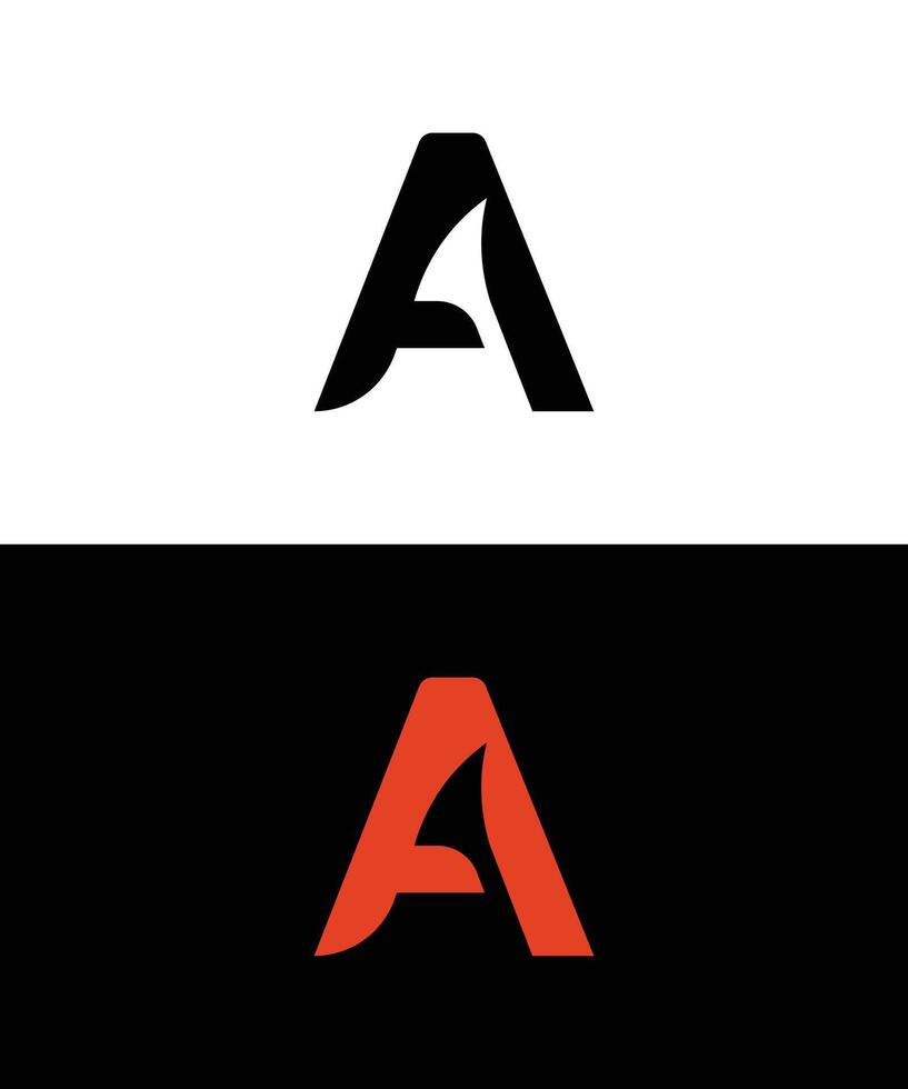 Alphabet Modern Logo Design type tecno style for company vector