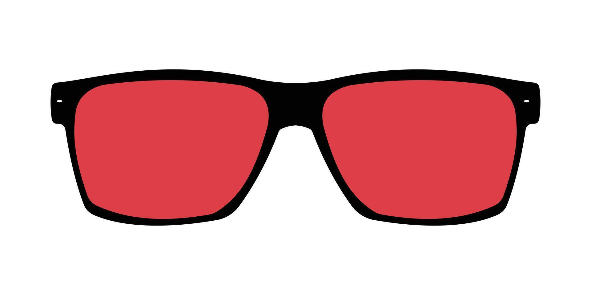 Sunglasses icons. Sea water and sunglasses on white background. Glasses icon for graphic design projects. Simple illustration. vector