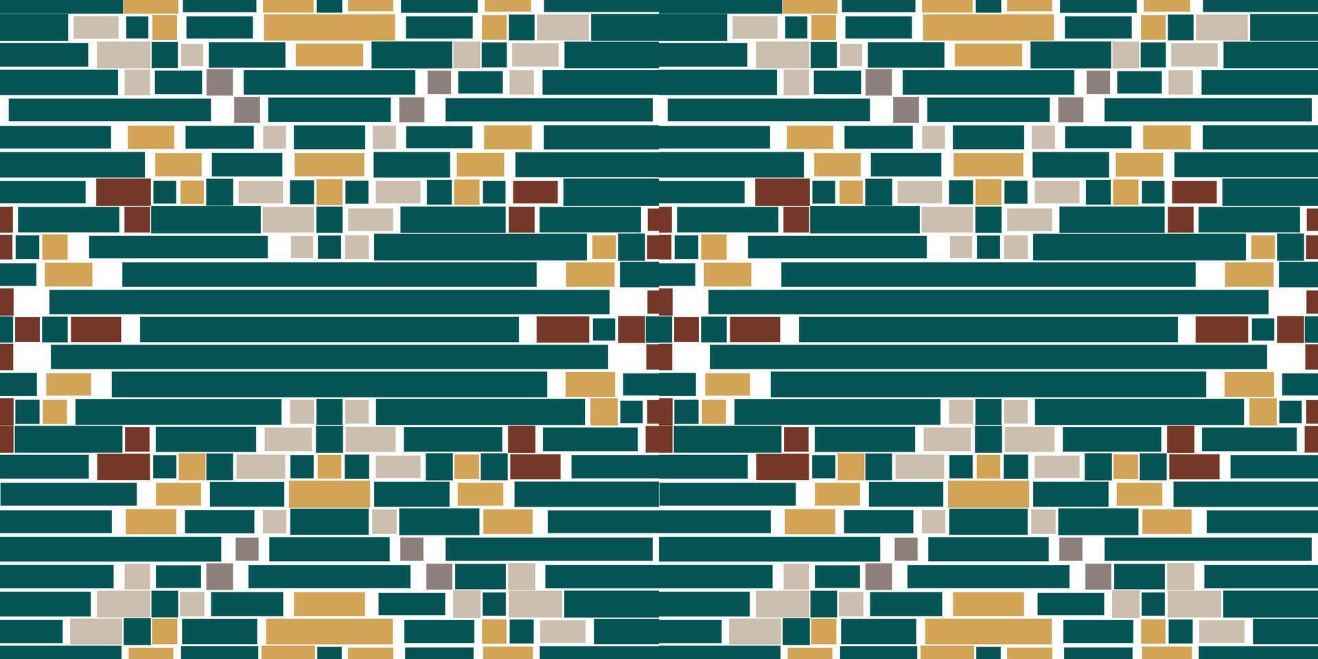 Pixel Geometric Ikat Pattern Meaningfolk Embroidery, Aztec Geometric Ornament Print. Design for Carpet, Wallpaper, Clothing, Wrapping, Fabric vector