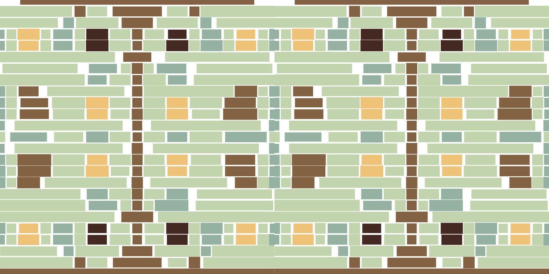 Endless Traditional Granny Square Patternfolk Embroidery, Aztec Geometric Ornament Print. Design for Carpet, Wallpaper, Clothing, Wrapping, Fabric vector