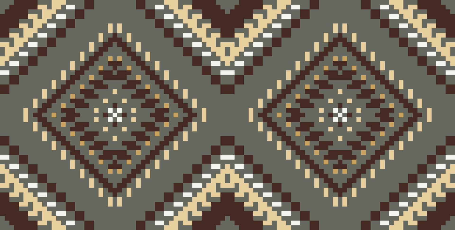 Ethnic Pattern Geometric Pattern Wallpaperfolk Embroidery, Aztec Geometric Ornament Print. Design for Carpet, Wallpaper, Clothing, Wrapping, Fabric vector