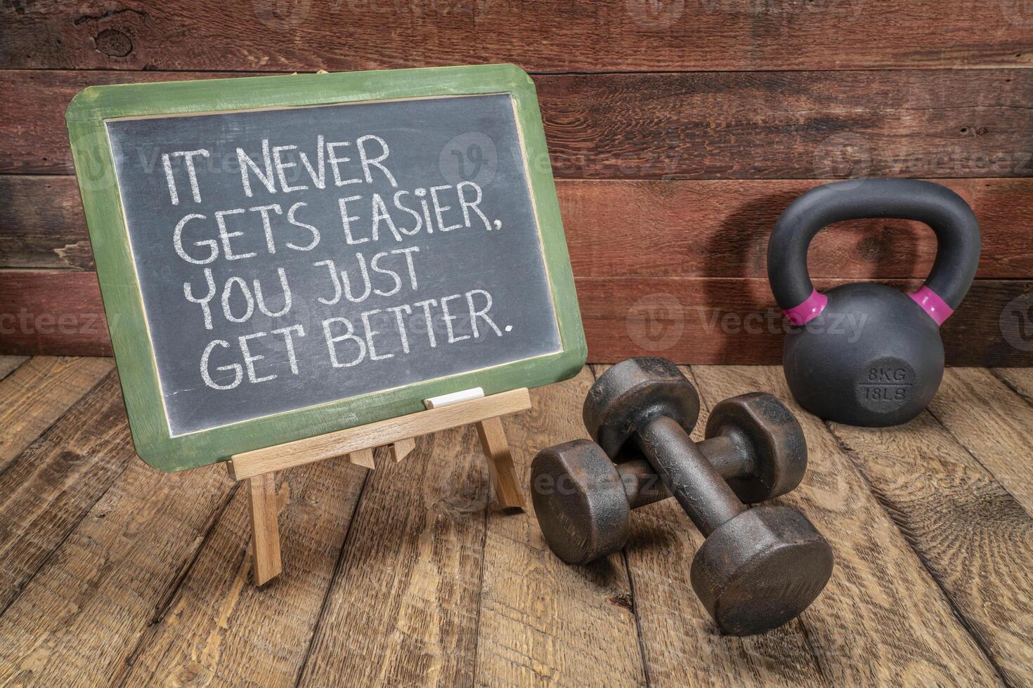 it never gets easier, you just get better photo