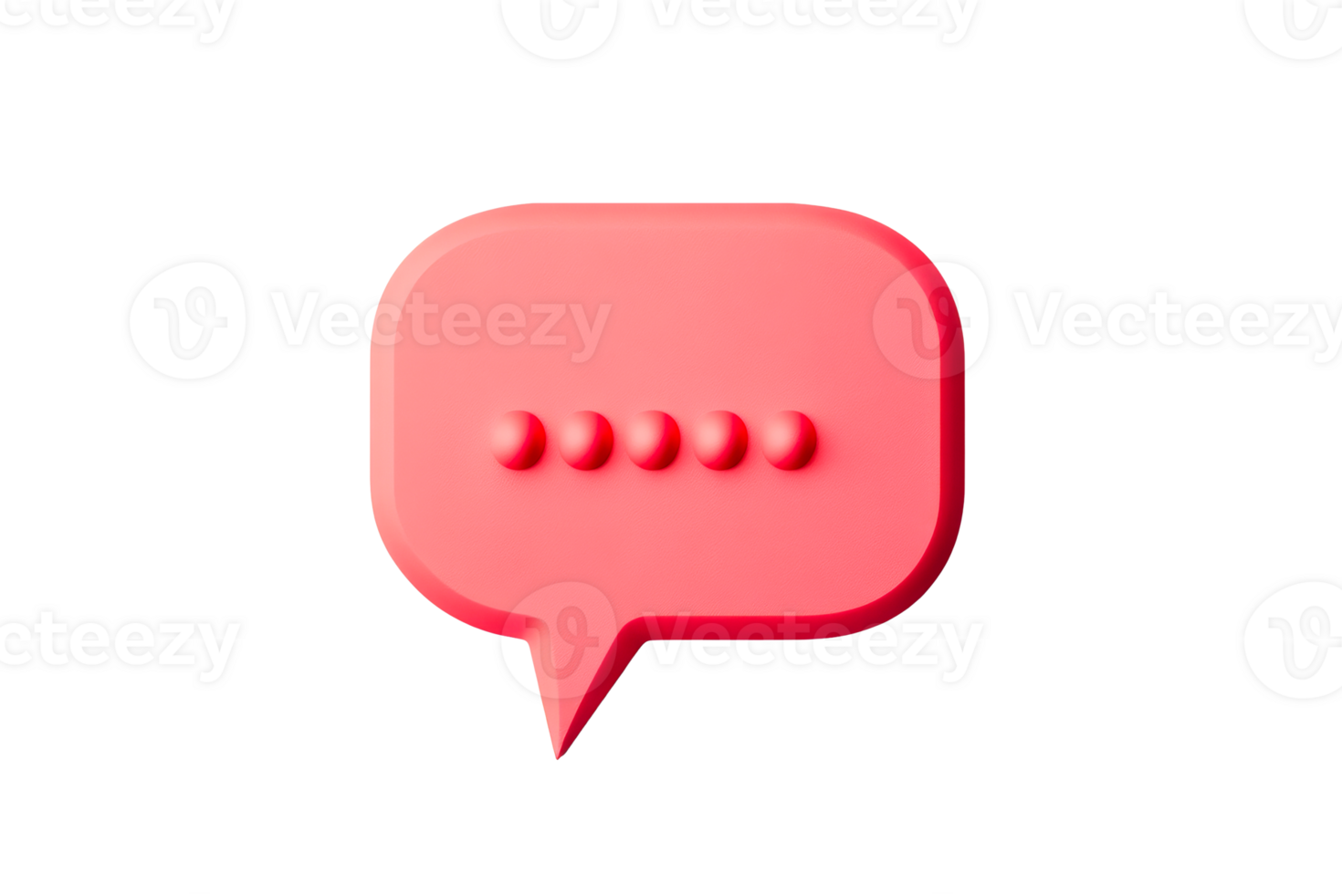 Speech bubble icon with dots representing typing status png