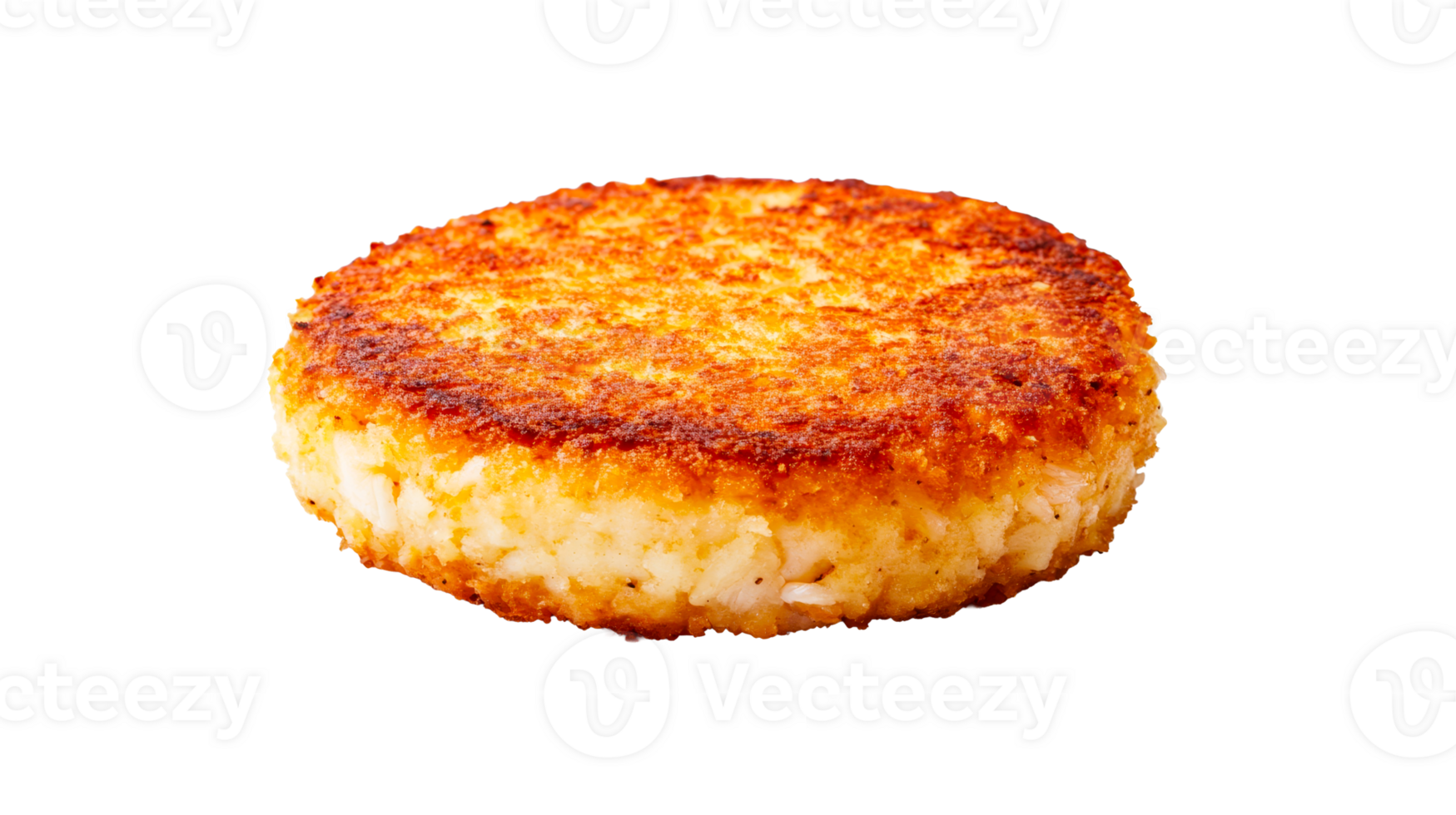 Rice patty golden brown, baked crisp, delicious snack, cut out transparent png