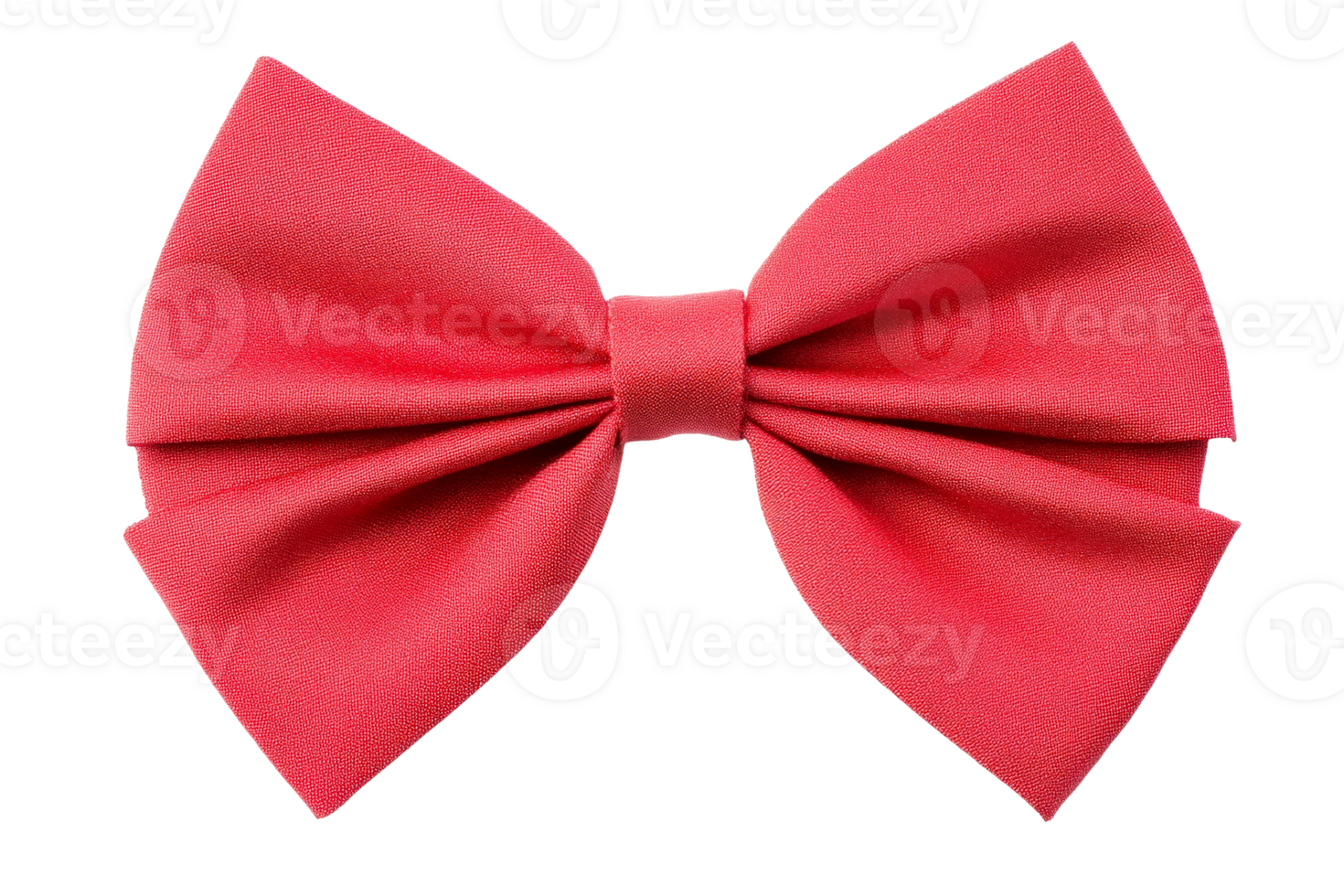 Red bow tie elegance for formal events, cut out transparent png