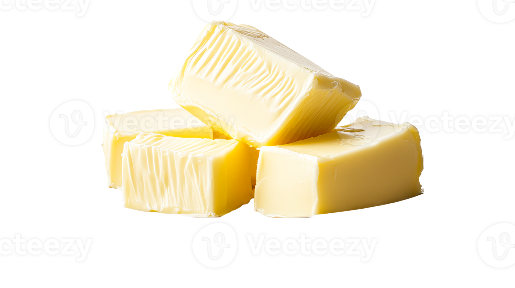 Butter cubes, close-up, yellow, delicious ingredient, cooking, cut out transparent png