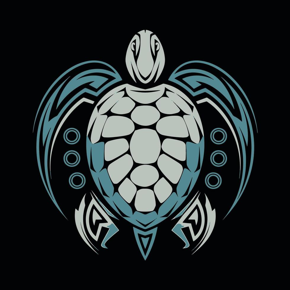 tortoise line art design vector