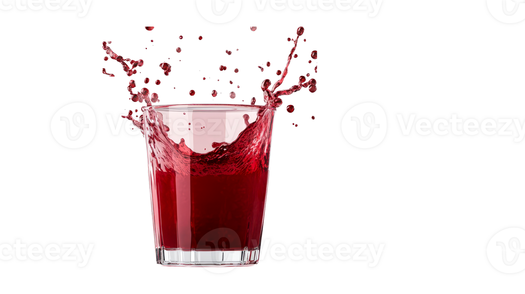Red liquid splashing, glass, liquid, drink, splash, motion, cut out transparent png