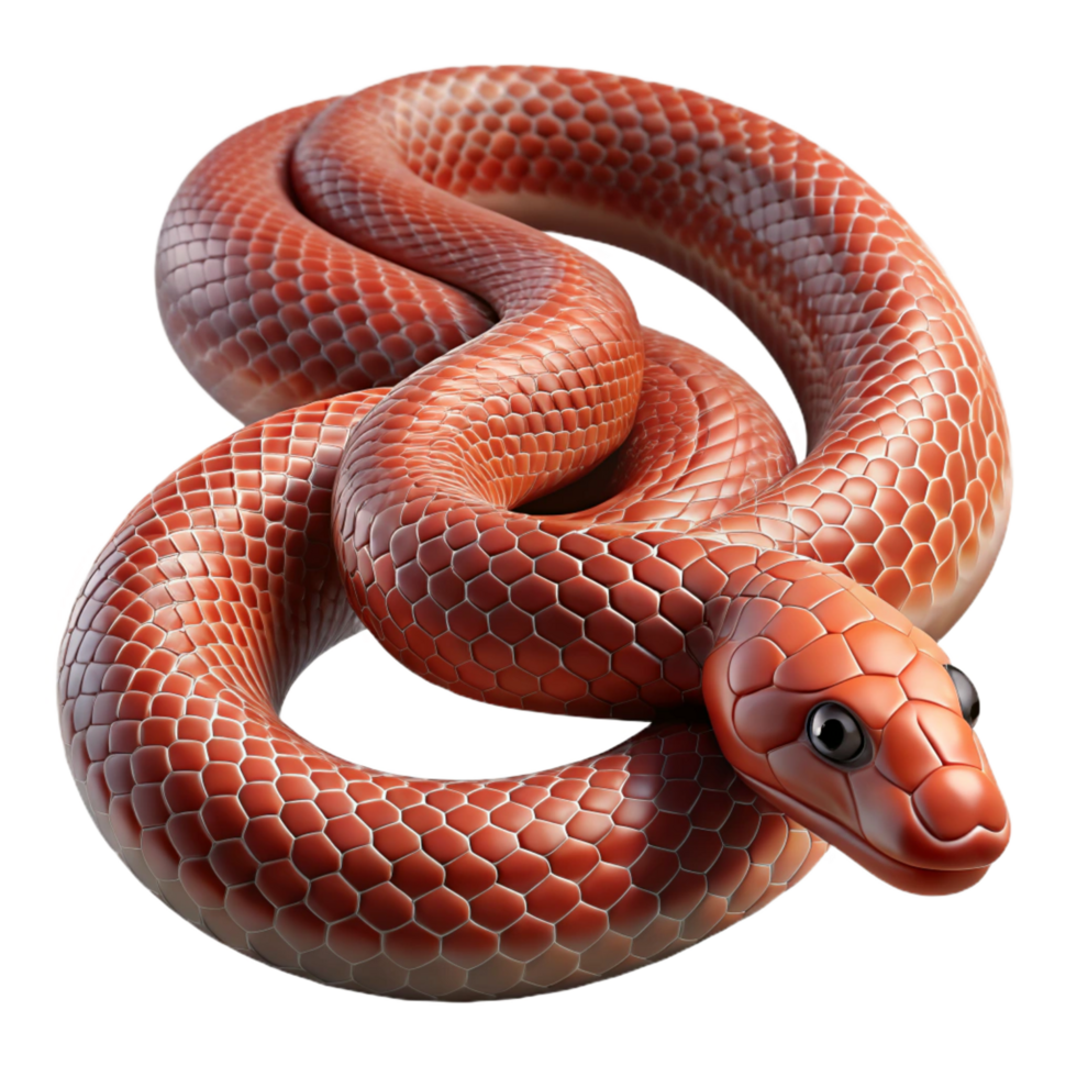 stunning modern A slithering snake with intricate patterns, close-up macro shot, detailed scales high quality png
