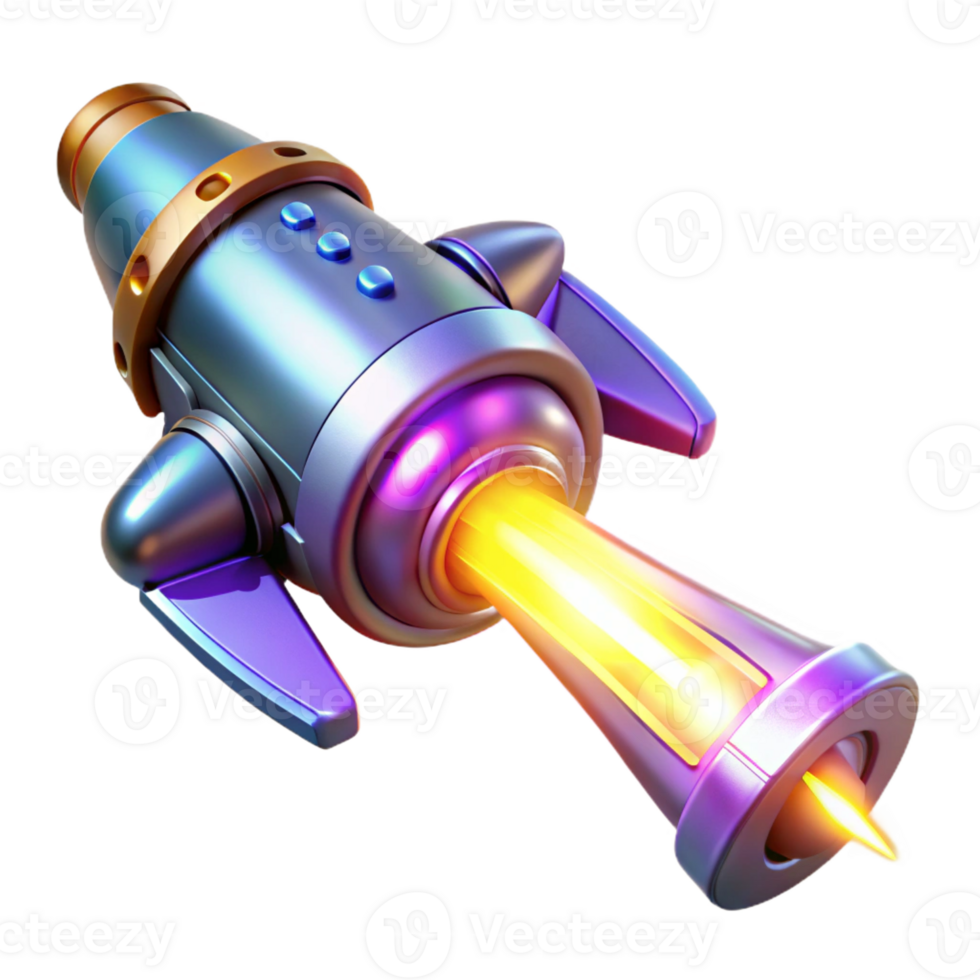 stunning contemporary A futuristic weapon firing a beam of energy, vibrant light effects, science fiction style original png
