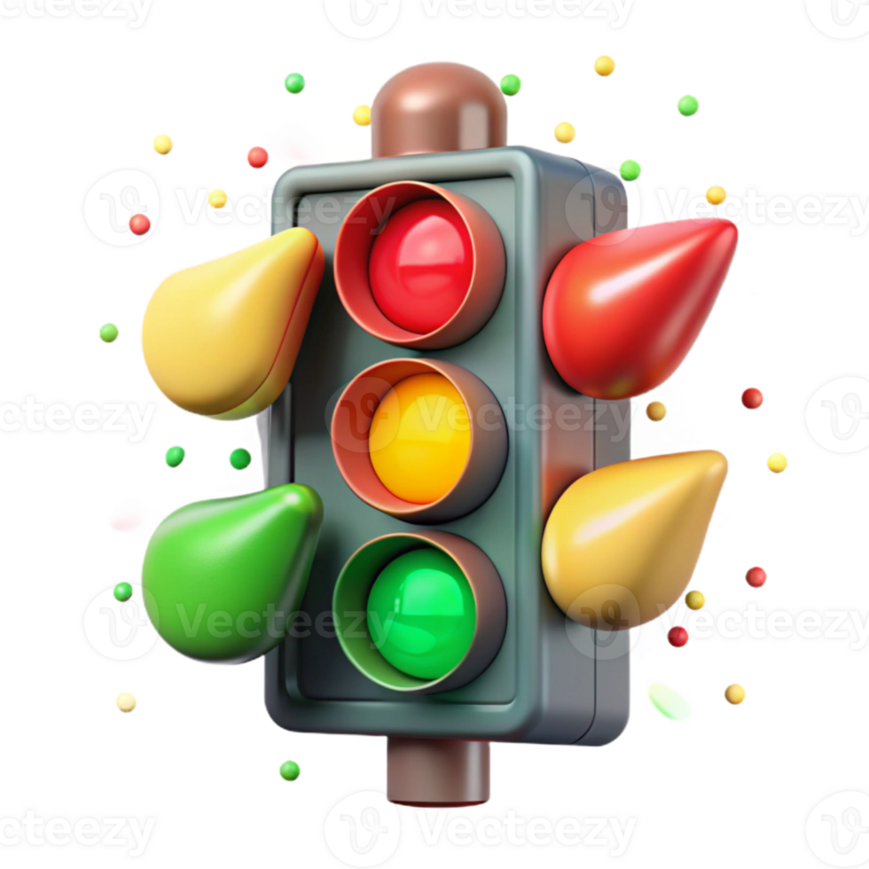 wonderful rustic Traffic Light Transparent Background with Red Light exclusive png