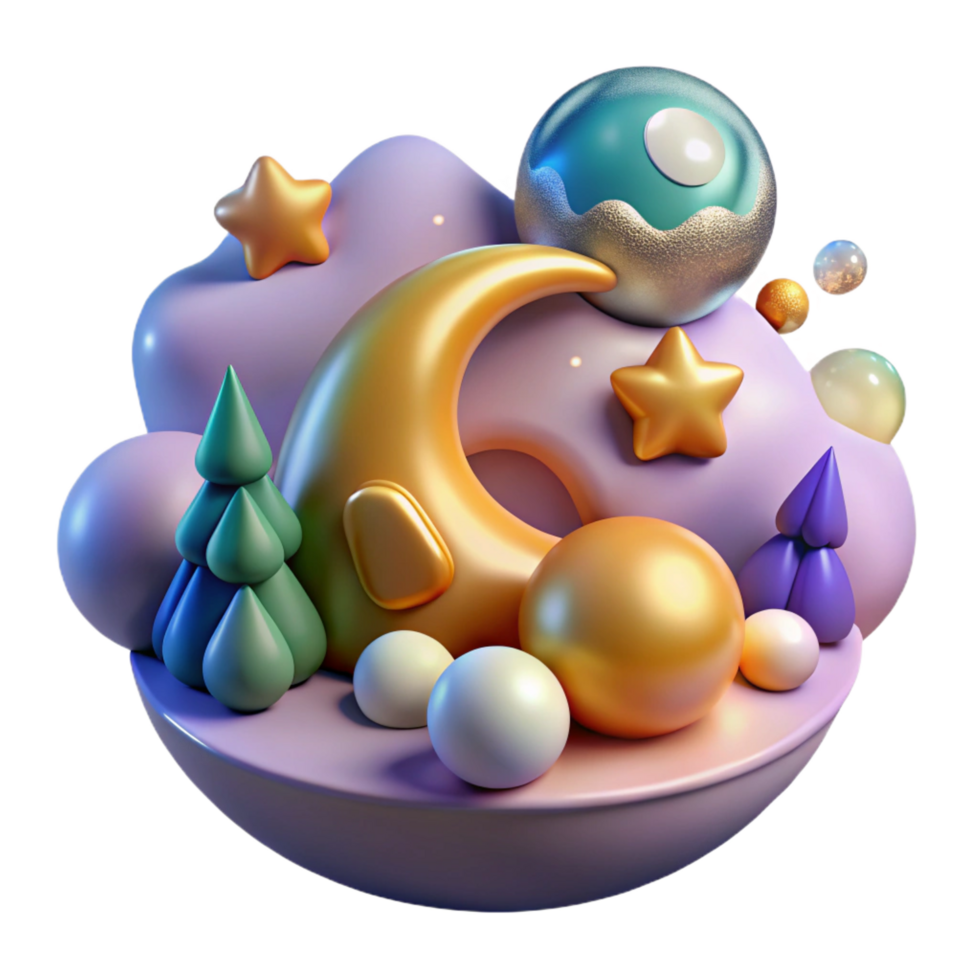 serene rustic An abstract representation of dreams, using surreal imagery and dreamlike colors, with a soft lighting and a symbolic style detailed png