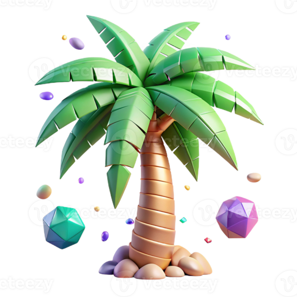 impressive rustic Tropical Palm Tree Full View Cutout exclusive png
