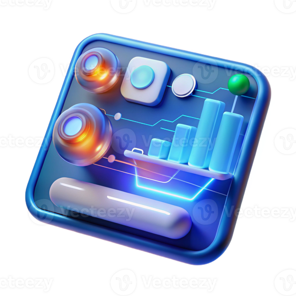 vibrant rustic A close-up of a futuristic touchscreen interface displaying complex data visualizations, illuminated by a bright, white light, in a user interface design style exclusive png