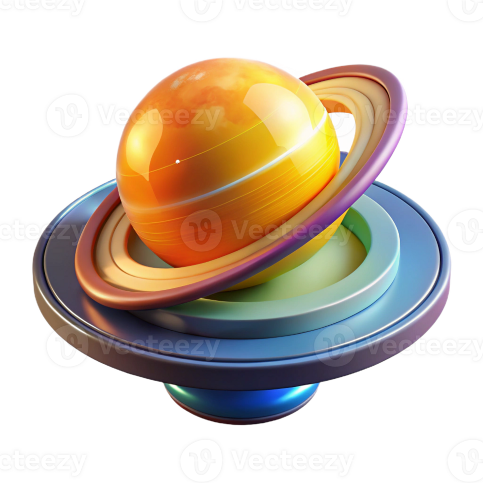 stunning contemporary A holographic projection of the solar system rotating slowly, illuminated by a realistic sun, in an educational visualization style 4K png