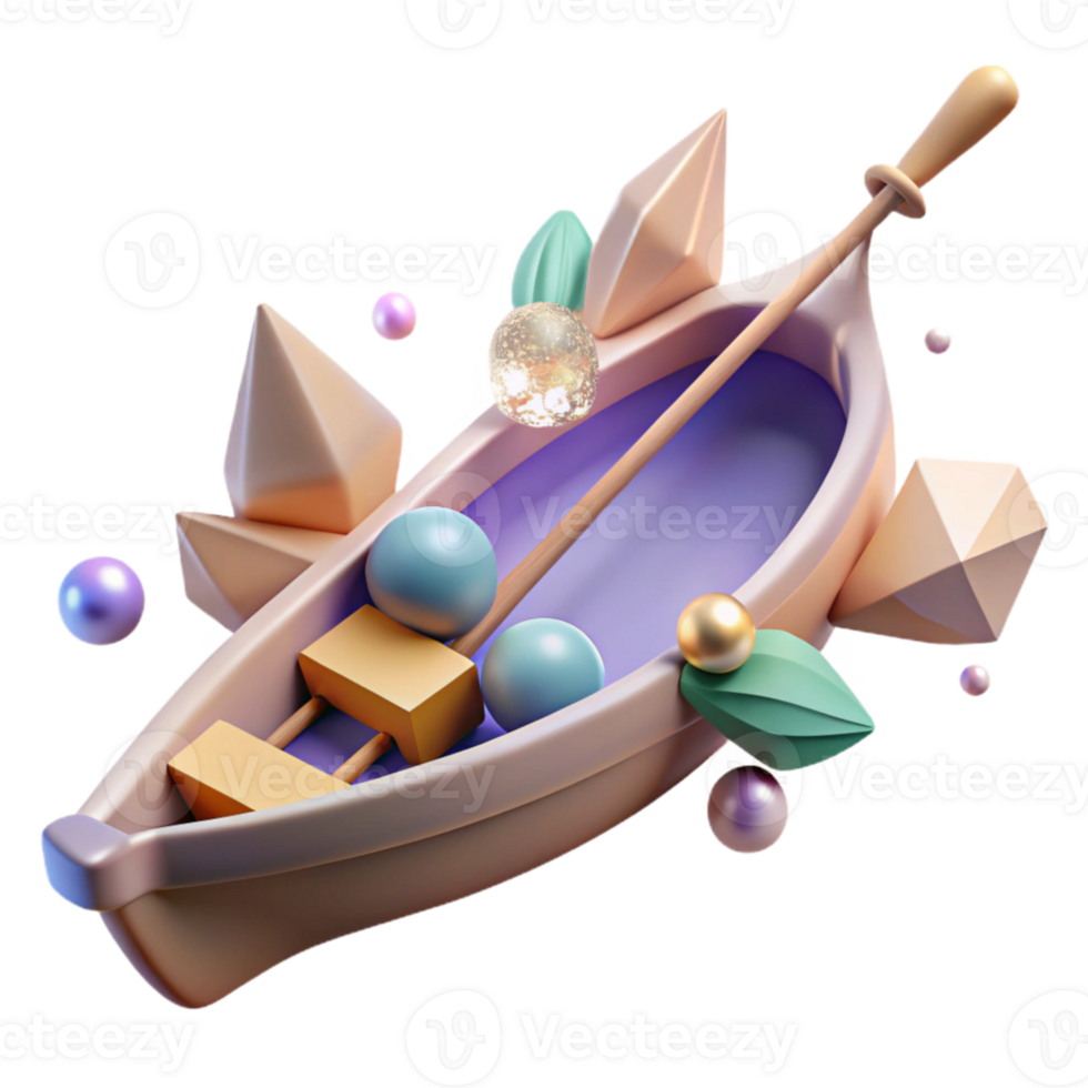 impressive minimalist Water City Gondola Oar Isolated Element genuine png