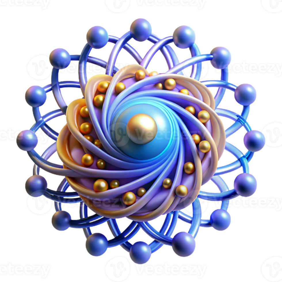 wonderful minimalist A quantum computer processing data, visualized as swirling particles of light, dark background, abstract style high quality png