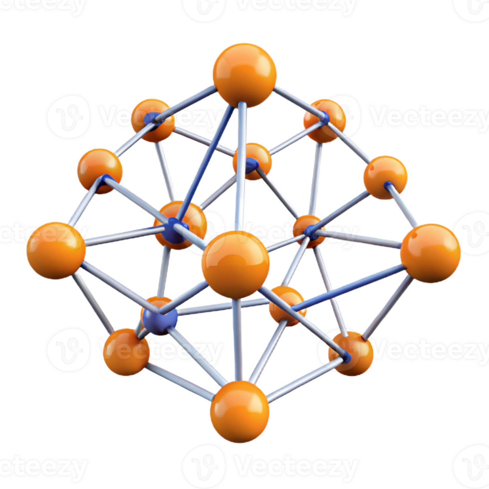 elegant creative A network of interconnected nodes pulsing with data, complex web of lines and points, dark background, abstract style high quality png