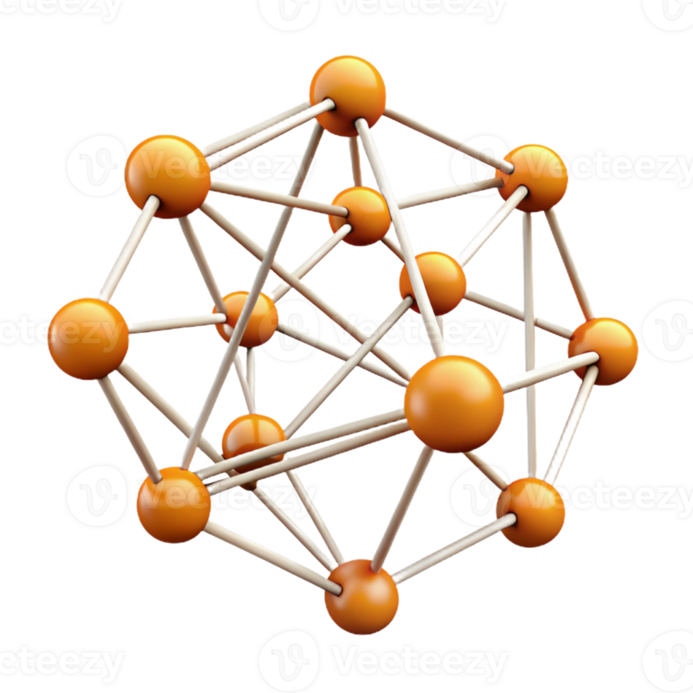 dramatic classic A network of interconnected nodes pulsing with data, complex web of lines and points, dark background, abstract style premium png