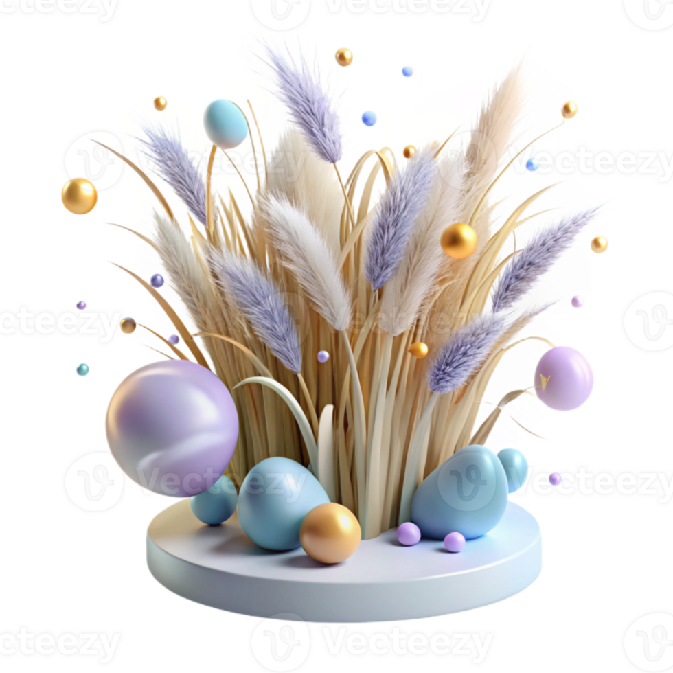 beautiful artistic Waving Grass in Gentle Breeze Cutout exclusive png