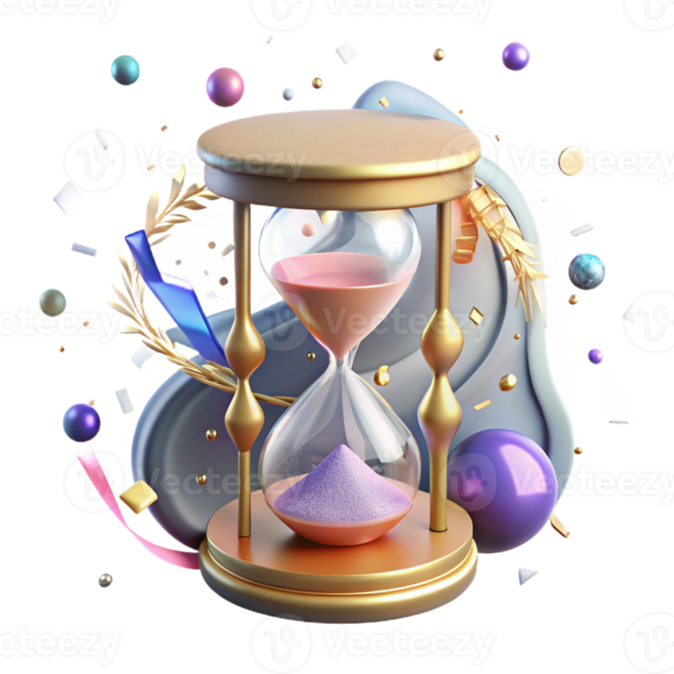 serene rustic Whispering Walls Hourglass Time Symbol Cutout high resolution png