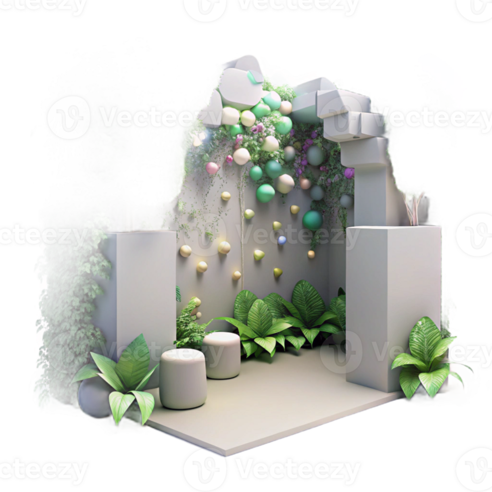 beautiful classic Whispering Walls Ivy with Lush Foliage Cutout premium png