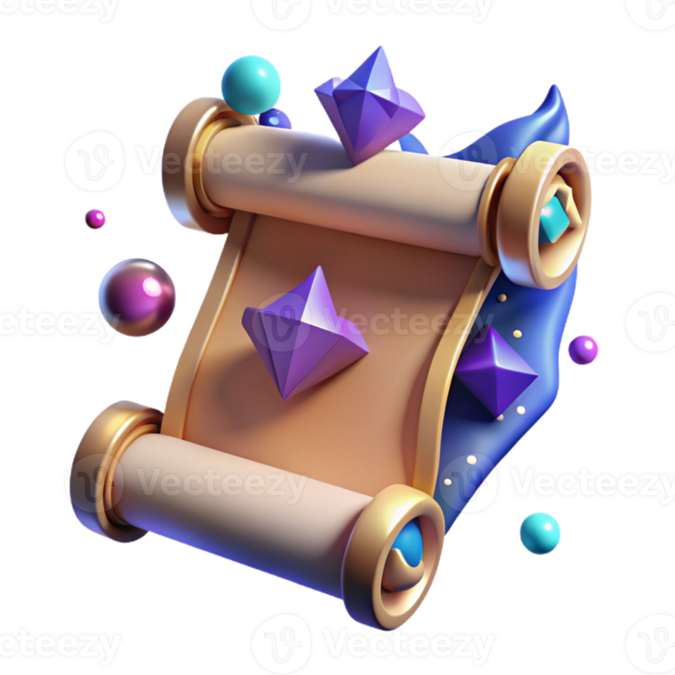 impressive abstract Whispering Walls Scroll Fragment Ancient Script Isolated Element genuine png