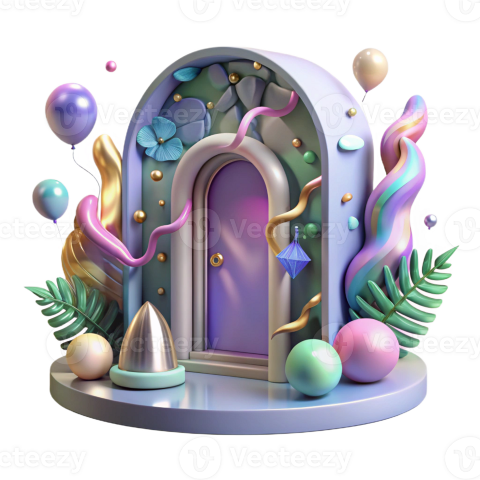 magnificent abstract Whispering Walls with Broken Window Isolated genuine png