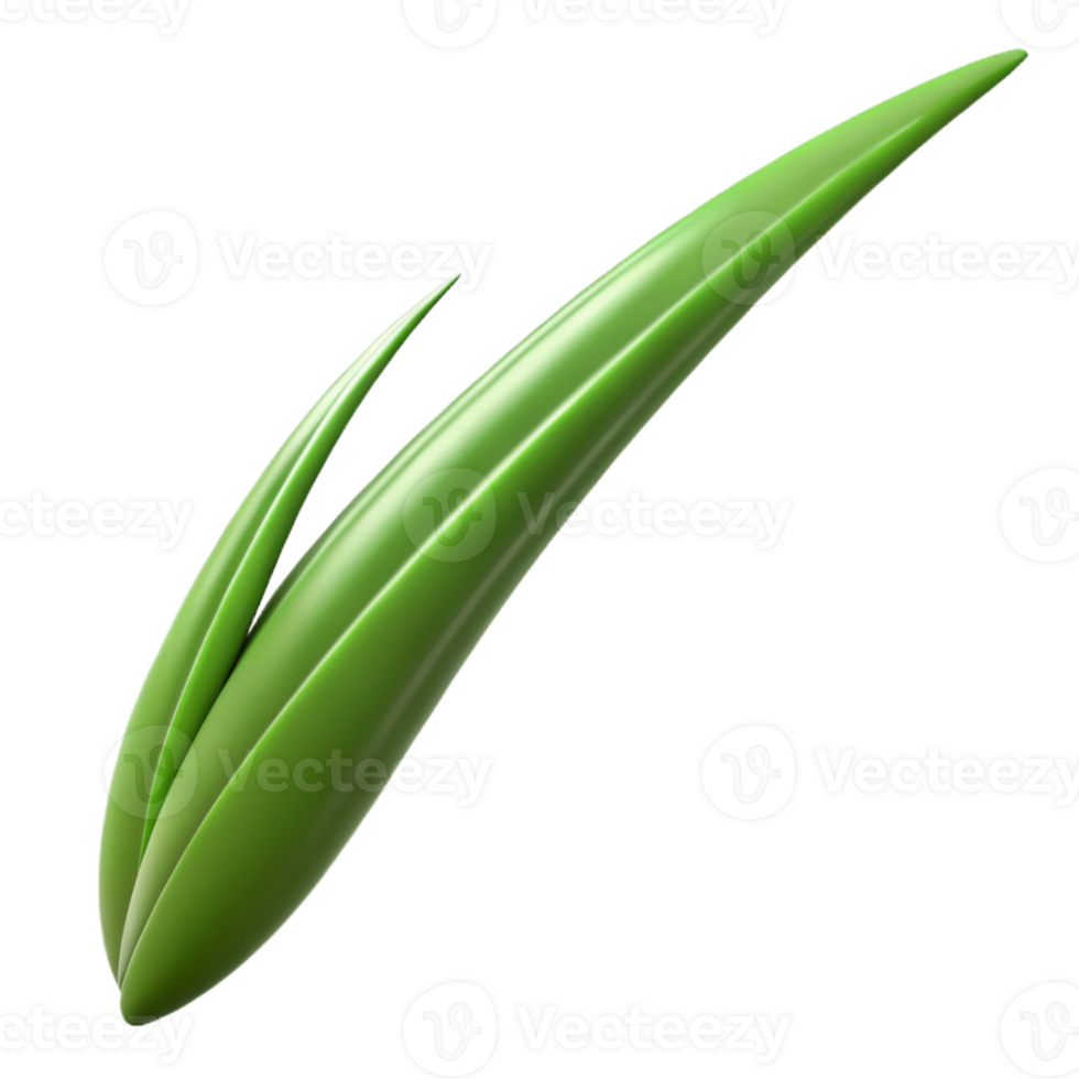 serene artistic A single blade of grass, extreme close-up, abstract style genuine png