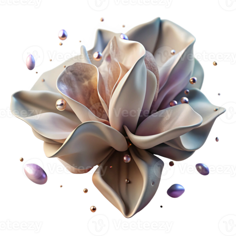 wonderful modern Withered Flower Petal with Soft Lighting Cutout high quality png