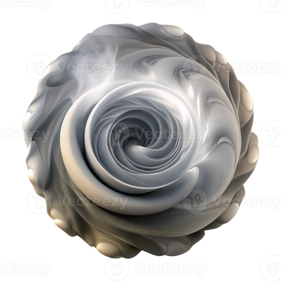 magnificent vintage A swirling vortex of smoke in shades of gray and white, illuminated by a dramatic spotlight, in a Abstract Expressionism style exclusive png